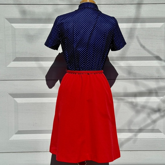 Vintage Cora's Closet Dress (with matching jacket and belt)-petite - Picture 10 of 10